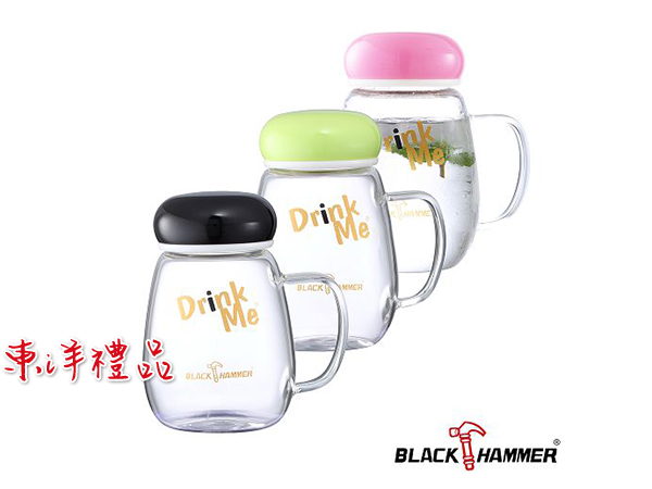 BLACK HAMMER　貝果耐熱玻璃水瓶 CD-BH-G485