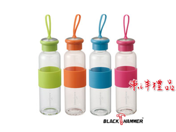 BLACK HAMMER　鉑金優遊耐熱玻璃水瓶 CD-BH-G530
