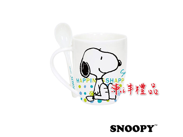 SNOOPY 幸福馬克杯(附匙) CD-SN-P390