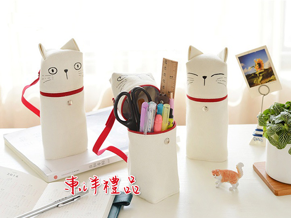 可愛貓咪造型筆袋 JL2-42598