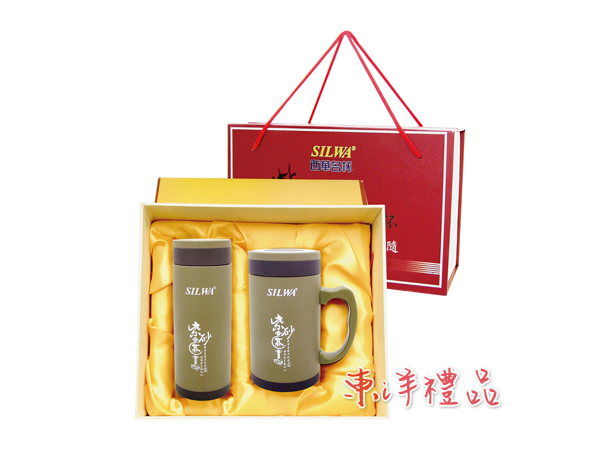 西華紫砂保溫杯禮盒 JL-KB-2002