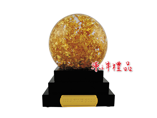 金箔球-方座 LS-1890A-02