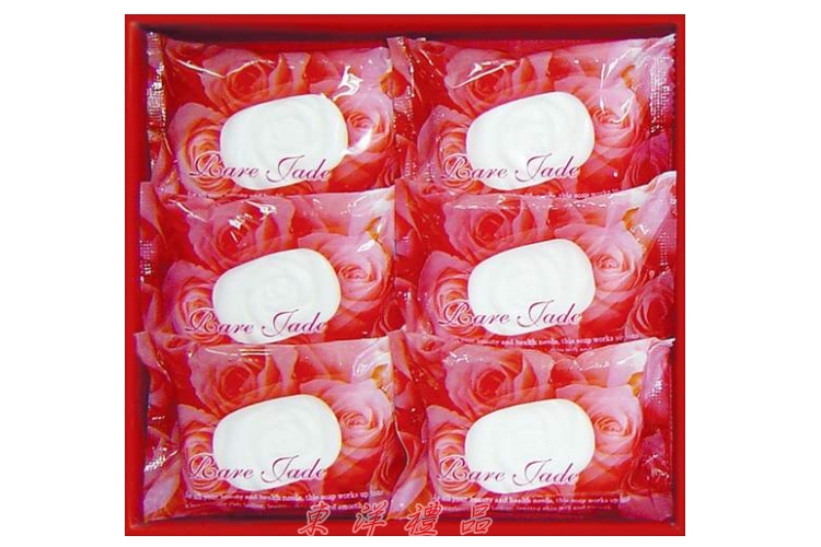 玫瑰精油皂輕巧組 6 塊裝 RJ80084