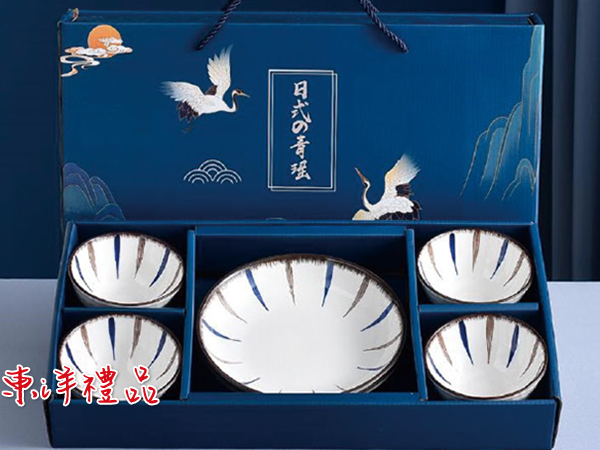 日式青瑤碗盤六件組禮盒 SJ-CR36
