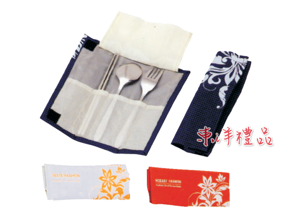 日式三折包巾餐具組 HE-13-G105