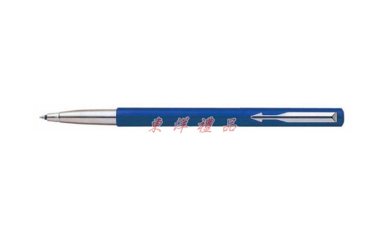 標準藍桿銀夾鋼珠筆 TY80418