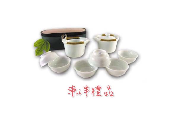 影青知心旅行茶具組(8入) UNB524-21