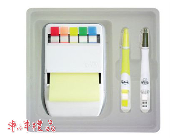 3M多功能便條台禮盒 JL-BP-823A