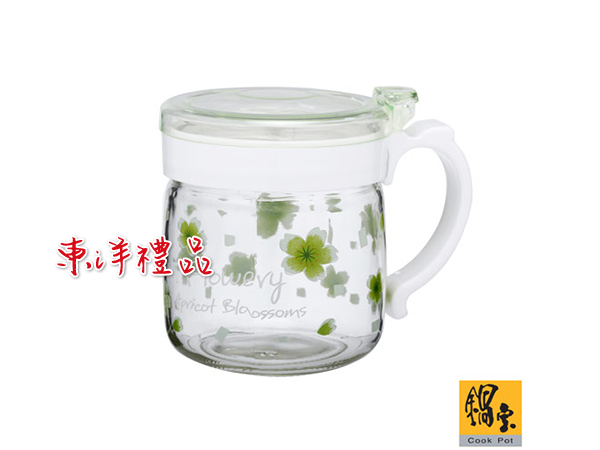 鍋寶 綠漾玻璃調味罐 CD-GS-370-G