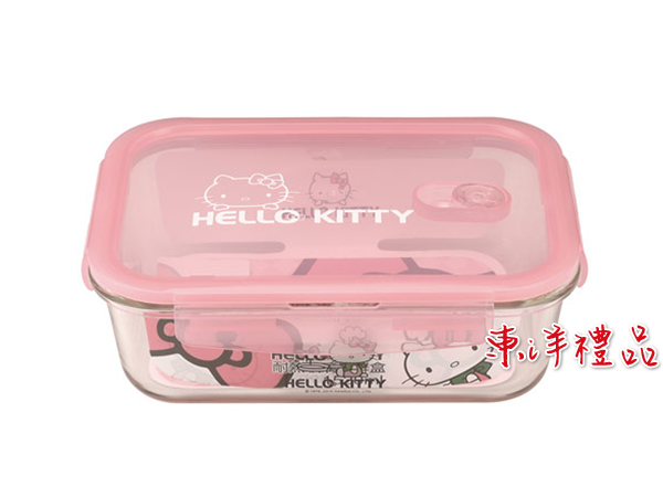 HELLO KITTY 耐熱玻璃保鮮盒 CD-KT-C1520RC