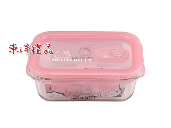 HELLO KITTY 耐熱玻璃保鮮盒 CD-KT-C425RC