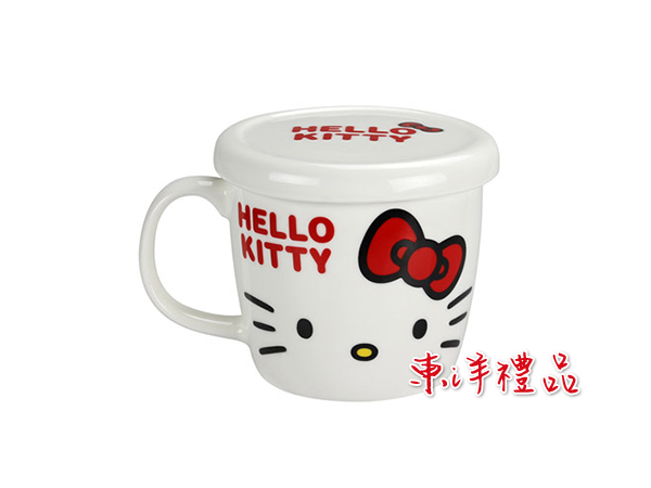 HELLO KITTY 新骨瓷加蓋杯 CD-KT-P361