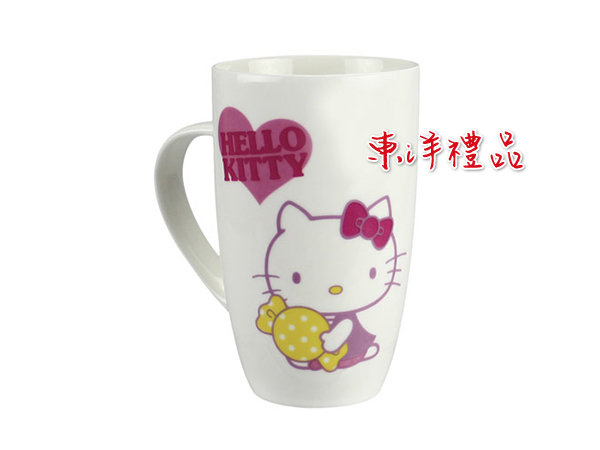 HELLO KITTY 曲線馬克杯 CD-KT-P440