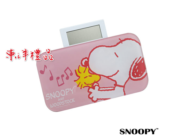 SNOOPY 可攜式數位體重計 CD-SN-W01P