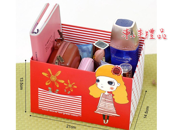 DIY女孩桌面收納盒 DLQ-20110326