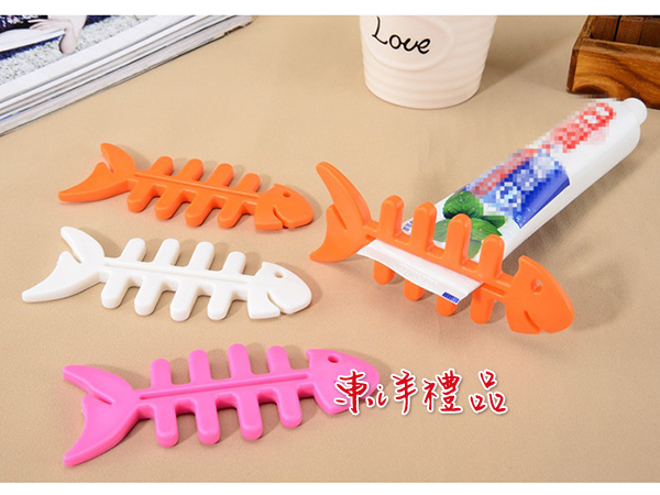 魚骨頭造型擠牙膏器 DLQ-JYQ-001
