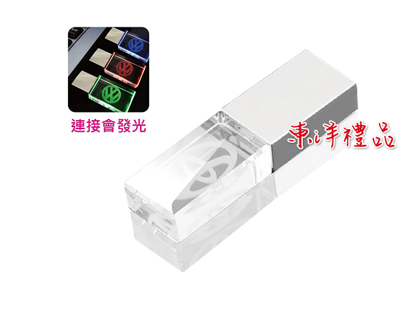 長方水晶隨身碟 HG-USB-6607