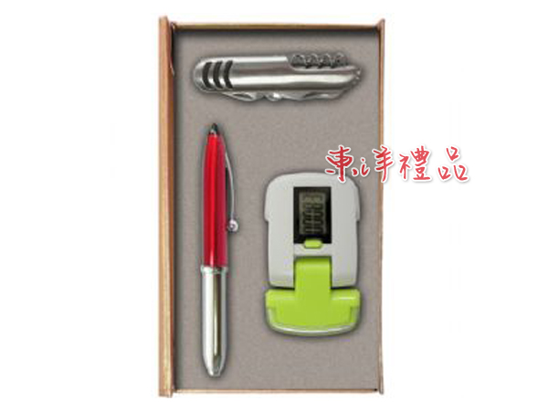 瑞士刀+PDA燈筆+計步器 JL-KB-31610