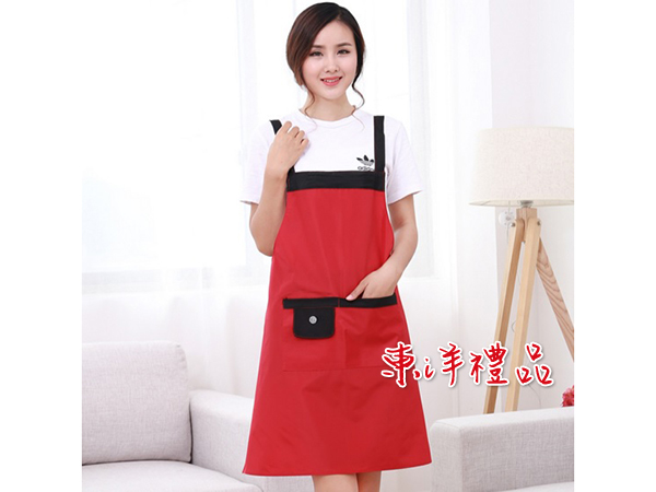 韓版雙色防水圍裙 RH-80194