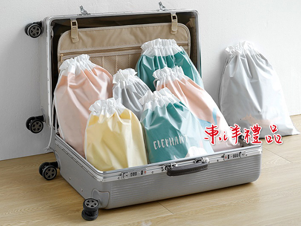 雙層防水收納束口袋 RH-80249