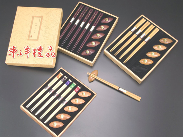 五福臨門木筷禮盒 SL-TL1265