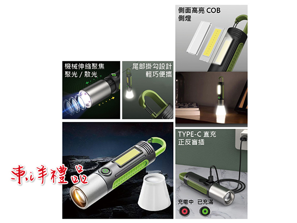 多功能掛勾電筒 SJ-KT79