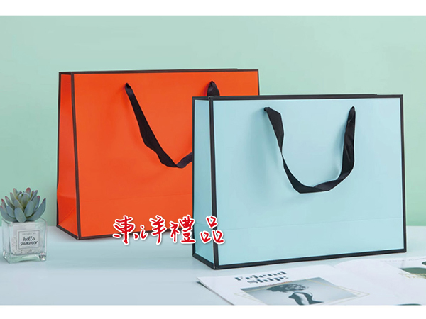 手提橫式禮品紙袋(小、中) SJ-AB39
