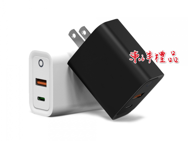 PD 20W 雙孔快充充電器 RH-80976