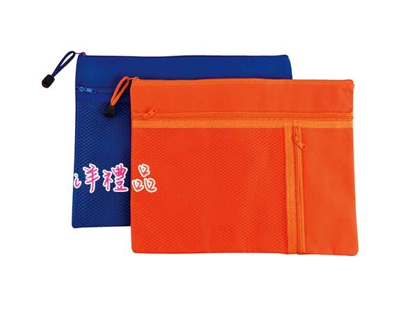 A4三層帆布拉鍊文件袋 SJ-HC51