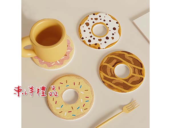 甜甜圈珪藻泥杯墊 RH-81045